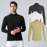 Men's Long Sleeves T-shirt Gym Yoga Top Fitness Wear Jerseys